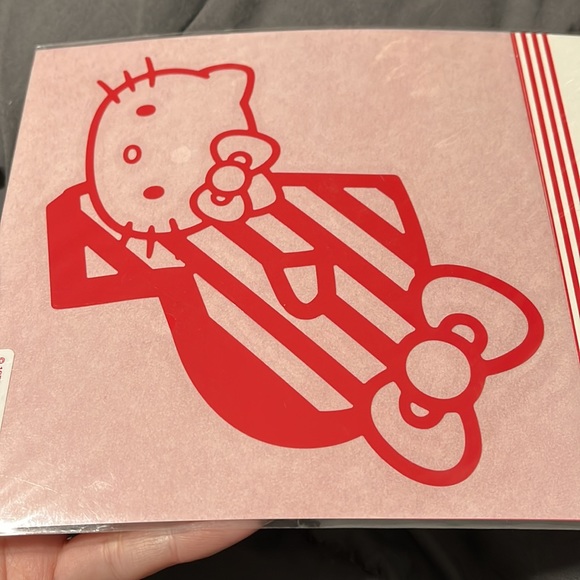 Hello Kitty Letter “P” Car Window Decal - Picture 5 of 9